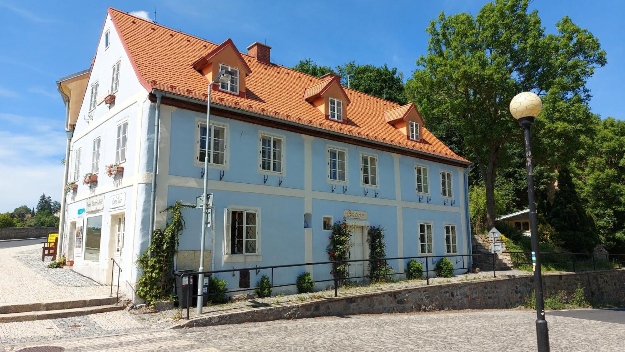 Penzion Modry Svet Loket Bagian luar foto
